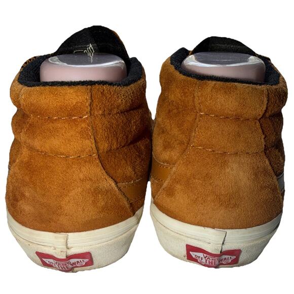 VANS Skate SK8-Mid Reissue MTE G Sudan Brown Marshmallow Mens Sz 10 D main image 6
